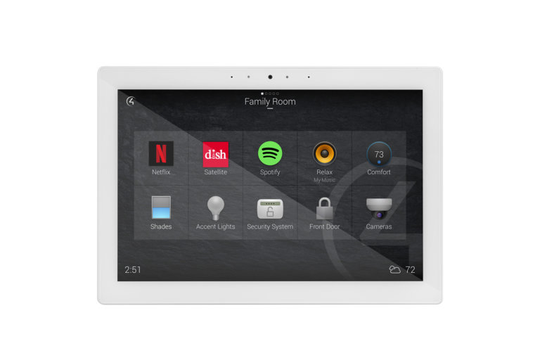 C4 Touchscreen T4 10 inch white a